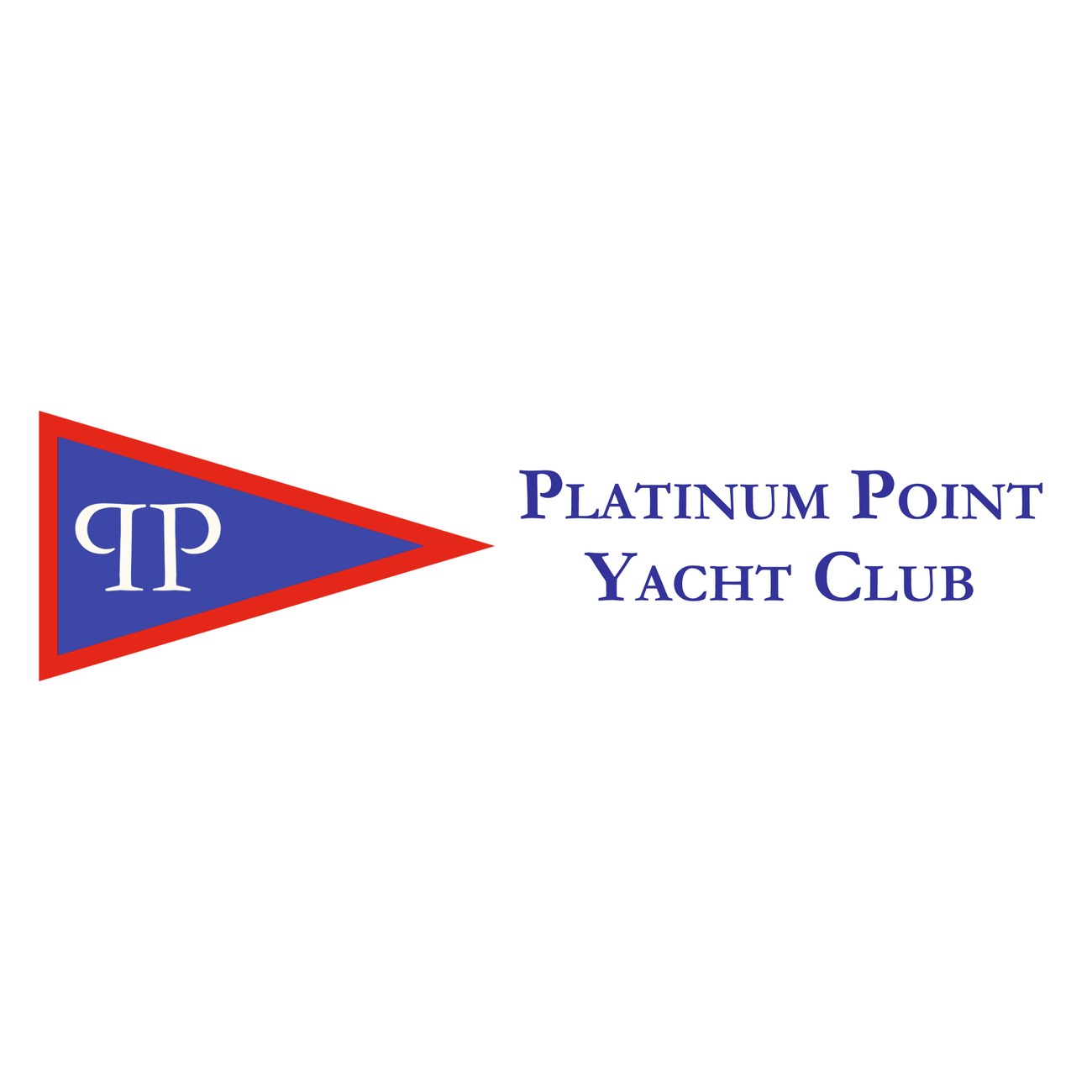 Platinum Point Yacht Club burgee logo